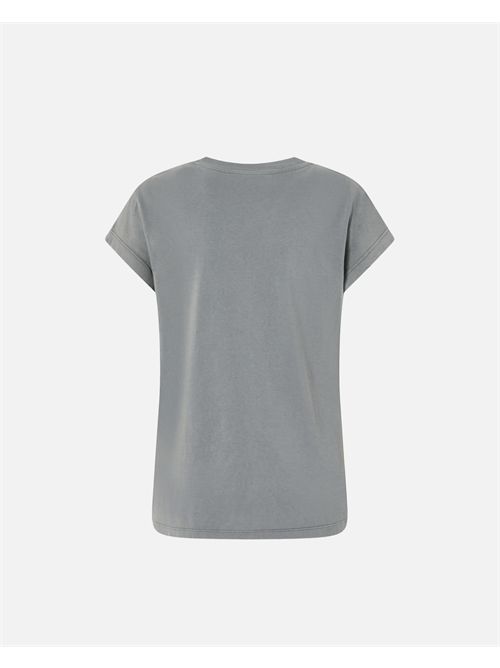 t-shirt donna grigia PINKO | 104603A2DA/I63